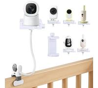 Support universel pour moniteur de bébé avec pince - Support de caméra pour moniteur de bébé GHB, compatible avec Philips Avent, Momcozy, ieG OIFUN et téléphones portables, multifonction comme