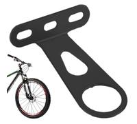 Support universel pour panier de vélo en alliage d'aluminium anti-chute | Alliage d'aluminium, conception de positionnement anti-chute, support universel pour panier de vélo, 9 x 6,50 x 2,59 cm