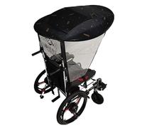 Support universel pour parasol électrique pour fauteuil roulant - Pare-soleil réglable - Housse de pluie pour la plupart des fauteuils roulants - Support de parapluie d'extérieur