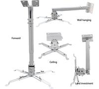 Support universel pour projecteur Support mural ajustable au plafond Support de montage pour projecteur à bras extensible pour la maison et le bureau
