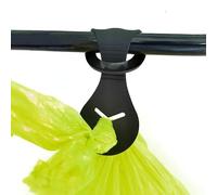 Support universel pour sac à déjections canines en silicone | Laisse universelle pour promener les chiens, facile à installer, ne tombe pas