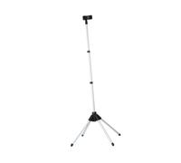 Support universel pour sèche-cheveux à longueur réglable en métal pour salle de bain salon 75 à 140 cm