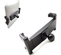 Support universel pour smartphone avec boule en caoutchouc de 2,5 cm pour toutes les tablettes iPad Pro Air Mini iPhone Max Pro Galaxy Tab Smartphone (compatible avec Ram, Arkon Support robuste et tous les systèmes de prise de 2,5 cm)