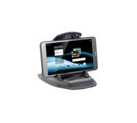 Lescars – Support universel pour tableau de bord – Maintien stable, fixation facile – Gris