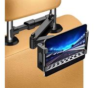 Support Universel pour Tablette ou Téléphone Portable - 5,5 à 10 Pouces, Réglable avec Rotation à 360° et Patins Antidérapants