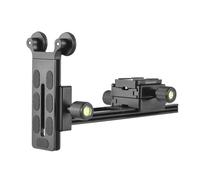 Support universel pour téléobjectif en alliage d'aluminium avec plaques à dégagement rapide, charge de 10 kg, compatible avec appareils photo reflex numériques, trépied