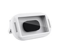 Support universel pour téléphone de douche avec écran rotatif à 360° pour image, montage mural flexible dans les pièces humides, blanc, 22,6 x 11,7 cm
