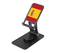 Support universel pour téléphone portable avec drapeau espagnol et trépied rotatif à 360° pour iPhone, parfait pour un usage quotidien