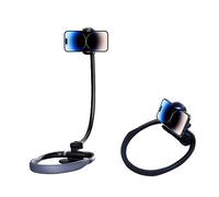 Support universel pour téléphone portable - Col de cygne - Rotation à 360 ° - Réglable - Pour téléphone portable de 4,7" à 6,7"