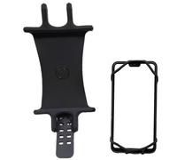 Support universel pour vélo en silicone - Haute élasticité - Résistant aux chocs rotatifs à 360° - Accessoire de téléphone durable - Support de cellule de guidon fiable pour la montagne adulte