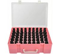 Support universel pour vernis à ongles - Contient 54 bouteilles pour Gellen - Pour scarabée, Sally Hansen, OPI, Essie et autres vernis à ongles (rose)