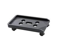 Support Universel réglable en Hauteur pour Tour d'ordinateur avec roulettes freinées - Support pour unité Centrale Mobile pour la Maison et Le Bureau - Chariot de Bureau Peu encombrant pour