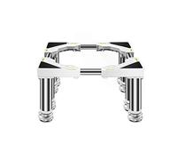 Support universel réglable pour lave-linge et réfrigérateur de 1,2 m/2,4 m/3,7 m, support pour dortoir, plateau mobile en fourrure avec rouleaux, base à linge robuste