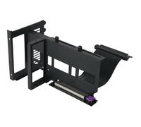 Cooler Master Kit Support GPU Vertical Universel V2 - Pour Châssis ATX & PCI-E 3.0, Support Modulaire pour Cartes Vidéo, Cable Riser V2 165mm Inclus, Support Acier SGCC Épais & Robuste, Noir
