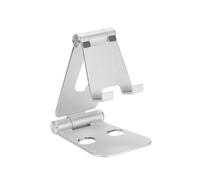 Support Universel - WE - Aluminium - Pliable - Ajustable en Angle - Compatible Téléphone/Tablette