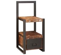 Support valet avec tiroir avec étagère avec stockage Mobilier de maison vidaXL v