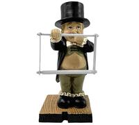 Support Valet Papier résine Comique - Statue Homme âgé détaillée, décor Salle de Bains autoportant | Super pour Style Maison Humoristique,Style1