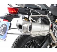 Support valises Hepco & Becker Cutout - argent/Acier inoxydable