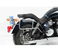 Support valises Hepco & Becker Tubulaire - chrome