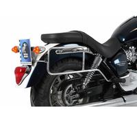 Support valises Hepco & Becker Tubulaire - chrome