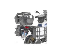 Givi Honda Xl 750 Transalp Monokey Side Cases Fitting Argenté