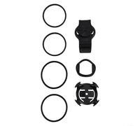 Support vélo en plastique ABS pour Garmin Fenix 5X Plus Secure Fit | Plastique ABS, résistant aux chocs, ajustement parfait pour Fenix 5X Plus, conduite sûre (22 mm)