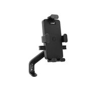 LinQ Support téléphone vélo et moto 6,5 à 8,5'' guidon ou rétroviseur Noir