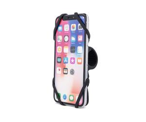 Support Vélo Fixe pour Smartphone Universel de 4 jusqu'à 6 Noir