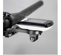Support Vélo GPS Métal Rigide Noir Compatible Garmin Bryton - Fixation Sangle