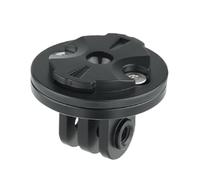 Support vélo léger pour caméra embarquée Garmin | Adaptateur encastrable en aluminium avec connecteur à 3 broches, design réversible à dégagement rapide pour ordinateurs de
