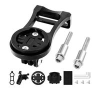 Support vélo pour Compteur GPS adapté aux Garmin Edge 530/520/500 - Fixation Avant en Alliage d’Aluminium Compatible avec caméra Sportive, éclairage vélo, et Accessoires pour Route ou VTT