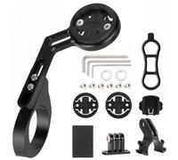 Support vélo pour Garmin Edge en alliage d'aluminium - Kit de support de vélo - Support de potence de vélo - Compatible avec GPS Garmin Edge