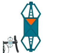 Support Vélo pour Téléphone Portable - Support Silicone Sécurisé avec Verrou Rapide pour Guidon de Bicyclette - Support Multifonction avec Sangle Anti-Glissement pour Cyclisme et Sports