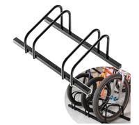 Support Velo Support de rangement amovible, support de stationnement pour vélo à montage facile de 2 à 6 capacités, adapté au garage et aux espaces publics(Black 2 racks)