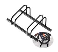 Support Velo Support polyvalent pour garage, support de stationnement amovible pour vélo de 2 à 6 capacités, adapté à une utilisation intérieure et extérieure(Black 2 racks)