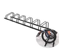 Support Velo Support polyvalent pour garage, support de stationnement amovible pour vélo de 2 à 6 capacités, adapté à une utilisation intérieure et extérieure(Black 6 racks)