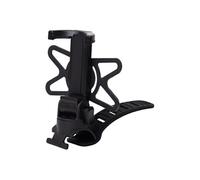 Support Vélo Universel Double Fixation Silicone Clip Ajustable Noir