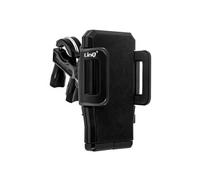 Support Vélo Universel Fixation Guidon Pinces ajustables Rotatif 360° Noir