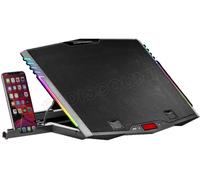 Mars Gaming MNBC5 Support de livres Supports de Laptop Noir 48,3 cm (19")