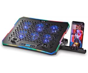 Support ventilé NGS Hero Stand RGB (Noir)