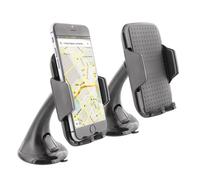 T’NB Koda, Support De Téléphone Voiture Ventouse, Rotation 360°, Mâchoire Compatible avec Tous Les Smartphones Jusqu’à 6 Pouces, Samsung/Huawei/Xiaomi/Apple