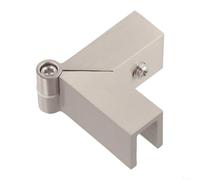Support Verre Douche Laiton 90-180° 8-12mm(Nickel)