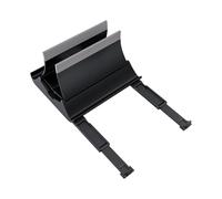 Support vertical compact pour ordinateur portable avec mécanisme de gravitation automatique et sécurisé en ABS