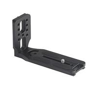 Support vertical en forme de L pour appareil photo - Alliage d'aluminium - Plaque à dégagement rapide de 1/4" - Supports à vis Arca Swiss Standard - Universel pour appareil photo reflex numérique -