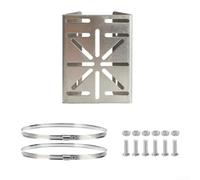 Support vertical en métal pour installation sur poteau compatible avec EufyCam S4S340E42E30 et plusieurs caméras de vidéosurveillance offrant un soutien fiable