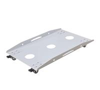 Support vertical for ordinateur, support de tour d'ordinateur mobile avec 2 roues verrouillables et 2 roulettes, support roulant en acier for processeur for tour de bureau, adapté au bureau à domicile