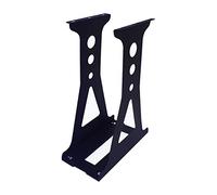 Support Vertical for Ordinateur, Support réglable sous Le Bureau et Support Mural for PC, Sangles réglables, Support de boîtier d'ordinateur, Noir - Support de Tour PC (Couleur : Blanc, Taille : 57 x