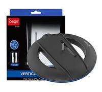 Support Vertical ipega Compatible avec PS5 Slim - Socle avec Vis de Fixation, Base Antidérapante - Noir Noir