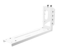 Support Vertical Pci E pour Carte Graphique, Châssis Grand Format, Blanc | Montage Vertical, Structure Raisonnable, Tôle Galvanisée, pour Boîtier Ordinateur Moins Cinq Emplacements Pcie