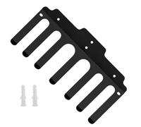 Support Vertical Pour Barre De Musculation, Support mural vertical économe en espace, Rack de Gym Maison, Crochets de Rangement Organisation pour Équipement de Fitness Salle de Sport Maison Mur Pièce